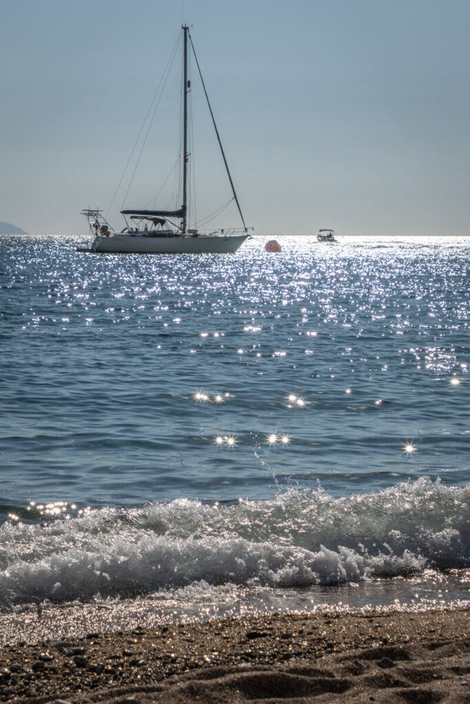Zeilboot Adriatische kust