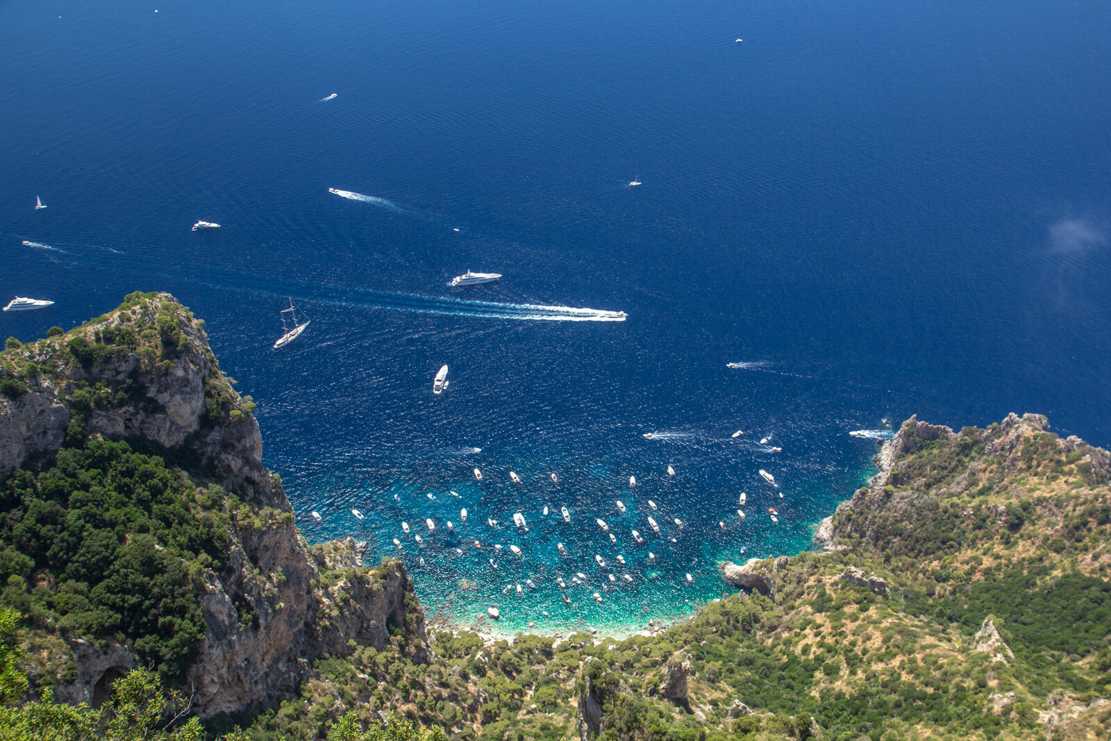 Capri - panorama Monte Solaro