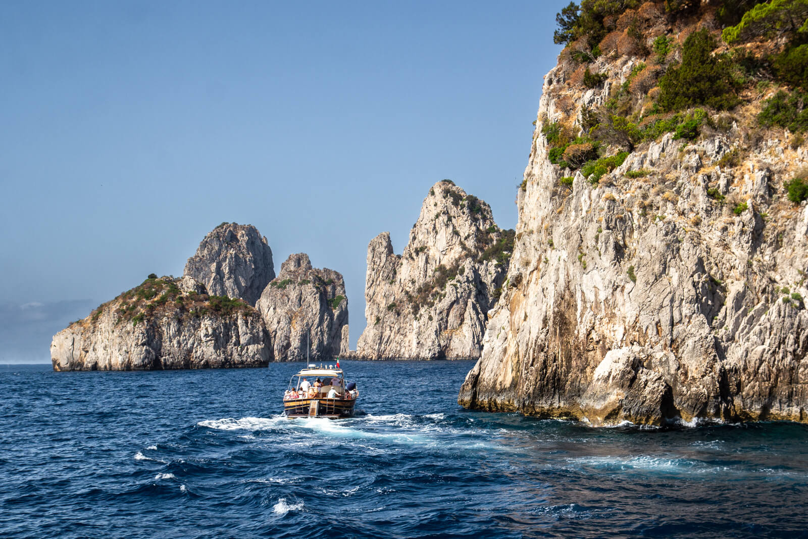 Boottocht rond Capri